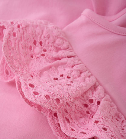 Top Creamie - Lace - Fleur de rosier av. Pointelle Top Creamie - Lace - Fleur de rosier av. Pointelle