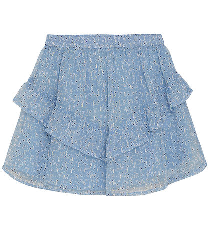 Jupe Creamie - Flower Lurex - Pour toujours Blue