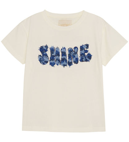 T-Shirt Creamie - Cloud av. Imprimé