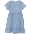 Creamie Dress - Flower Lurex - Forever Blue