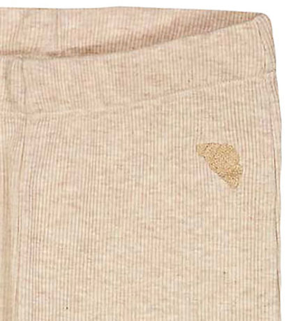 VACVAC Leggings - Carlet - Rib - Light Latte melange