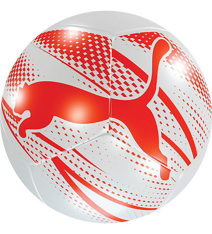 Puma Mini Voetbal - Attacanto Grafisch - Wit m. Logo