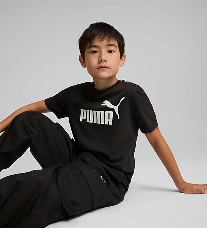 Puma T-shirt - No. 1 Logo - Black Puma T-shirt - No. 1 Logo - Black