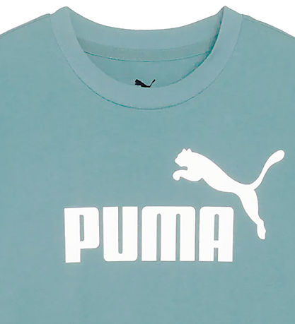 Puma T-shirt - Ace No. 1 Logo - Green Moon