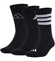 adidas Performance Sokkar - 3 Pakki - Lógó - Svart/Hvítt