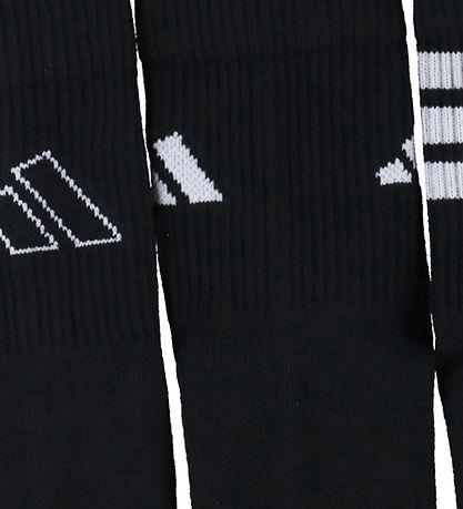 adidas Performance Socks - 3-Pack - Logo - Black/White