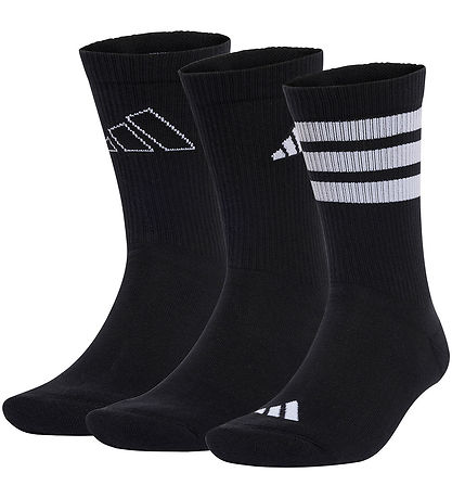 adidas Performance Socken - 3er-Pack - Logo - Schwarz/Weiß