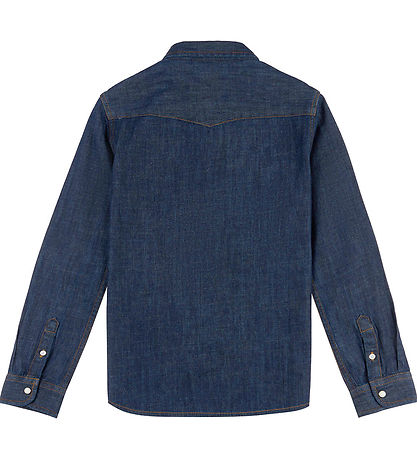 Chemise Lee - Denim - Western - Mid Lavage