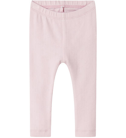 Name It Leggings - NbfDagnes - Light Lilac w. Pointelle