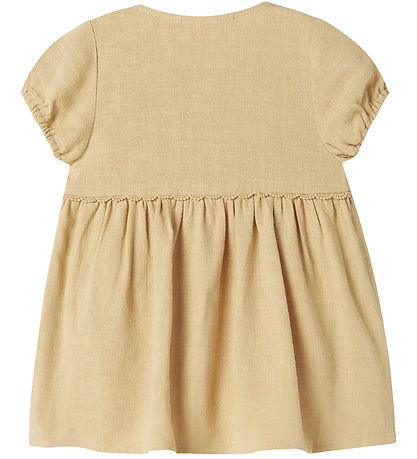 Body robe m/c Lil' Atelier - NbfDamla - Viscose/Lin - Taos Taupe
