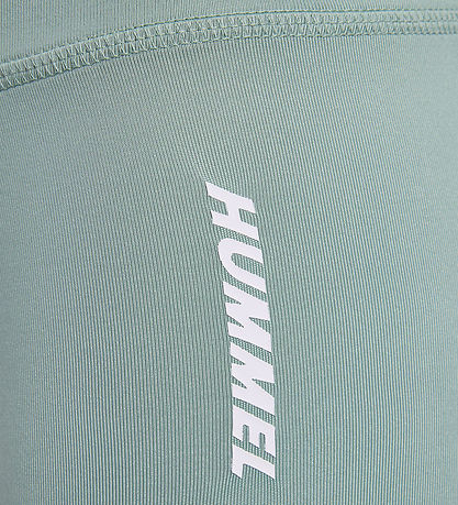 Hummel Pyöräilyshortsit - hmlLuna Sukkahousut - Jäävuori Green