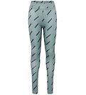 Hummel Leggings - hmlSilje Tights - Iceberg Green