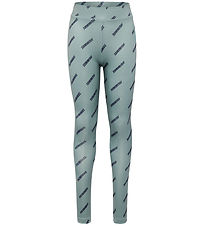 Hummel Leggings - hmlSilje Tights - Eisberg Green Hummel Leggings - hmlSilje Tights - Eisberg Green