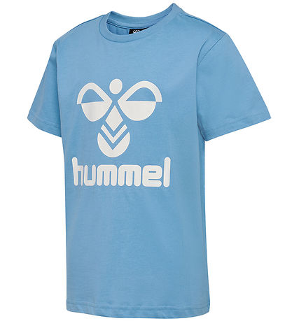 Hummel T-shirt - hmlTres - Lichen Blue