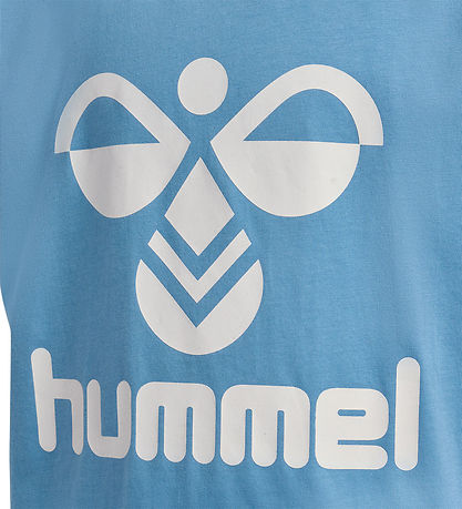 Hummel T-shirt - hmlTres - Lichen Blue