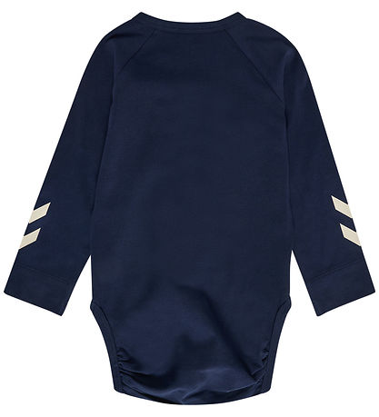 Hummel Bodysuit l/s - hmlStripy - Black Iris