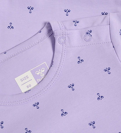 Hummel Bodysuit l/s - hmlBeesy - Lavender
