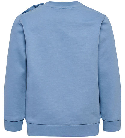 Hummel Sweatshirt - hmlLime - Faded Denim