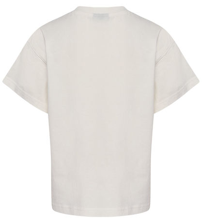 Hummel T-Shirt - hmlSwirly - Marshmallow