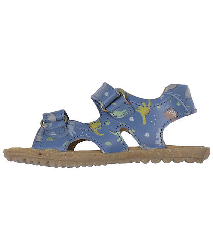 Naturino Sandals - Sky - Azure w. Dinosaurs