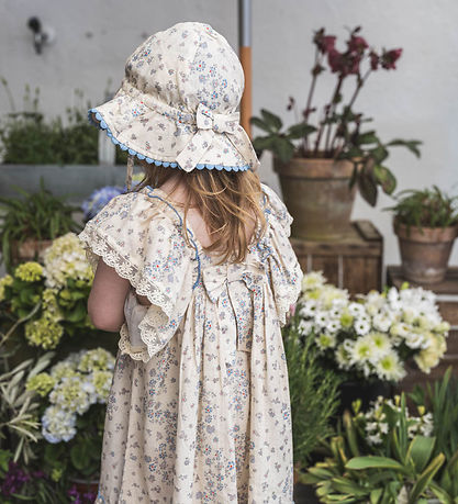 That's Mine Sun Hat - Hilda - Viscose/Linen - Sprinkles Hearts Y