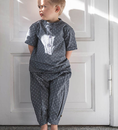That's Mine Shirt - Rune - Brilliant Blue w. Pointelle