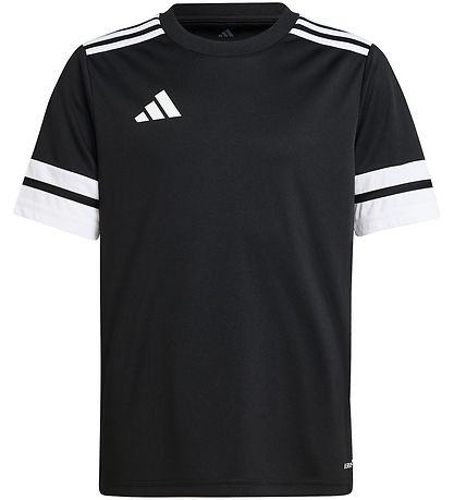 adidas Performance T-shirt - SQUA25 JSY Y - Black/White adidas Performance T-shirt - SQUA25 JSY Y - Black/White