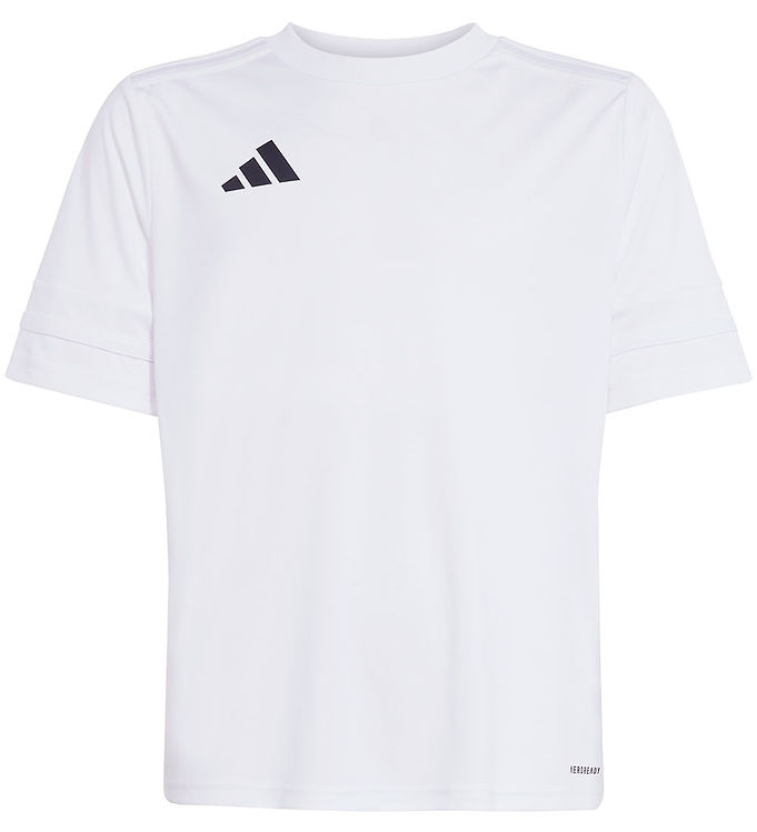 adidas Performance T-shirt - SQUA25 JSY Y - Vit/Svart