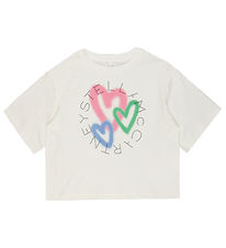 Stella McCartney Kids T-Shirt - Weiß Stella McCartney Kids T-Shirt - Weiß