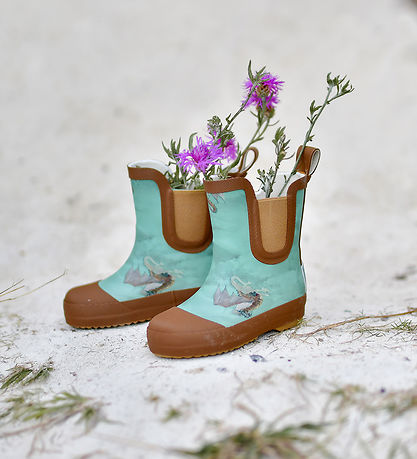 Mikk-Line Gummistövlar - Kort - Wellies Short - Green Bay