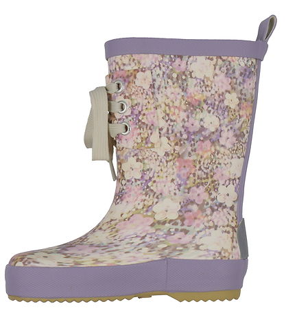 Mikk-Line Rubber Boots - Printed Wellies - Tassel