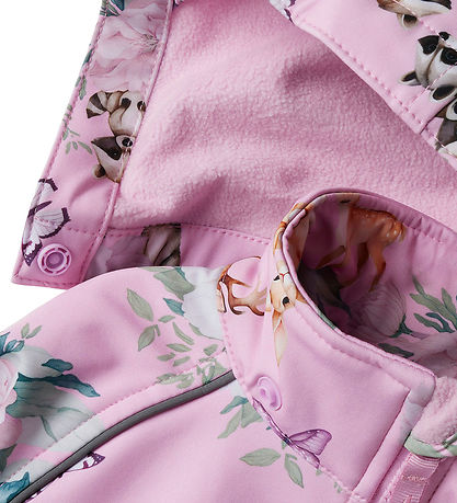 Name It Softshell Suit w. Fleece - Noos - NmfAlfa08 - Pink Laven