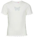 Vero Moda Girl T-shirt - VmLilo - Snow White/Bow Tie