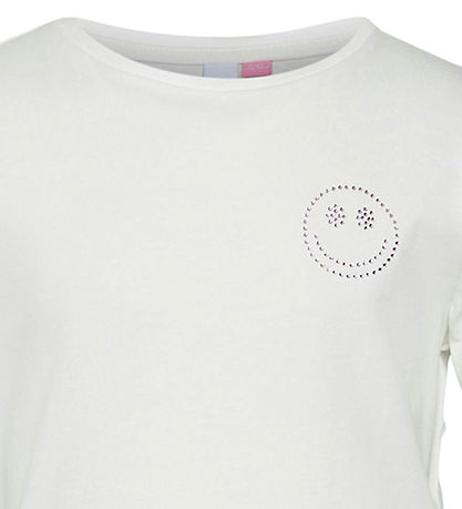Vero Moda Girl T-shirt - VmLilo - Snow White/Smiley