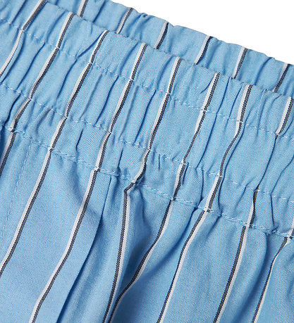 Name It Trousers - NkfDemman - Provence/White and gray w. Stripe Name It Trousers - NkfDemman - Provence/White and gray w. Stripe