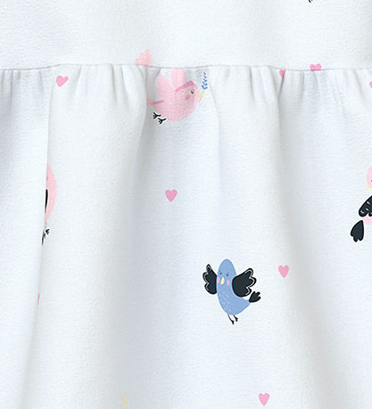 Name It Kleid - NbfVandora - Bright White/Birds Name It Kleid - NbfVandora - Bright White/Birds