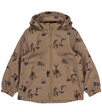 Mikk-Line Lightweight Jacket - Kelp w. Forest Animals Mikk-Line Lightweight Jacket - Kelp w. Forest Animals
