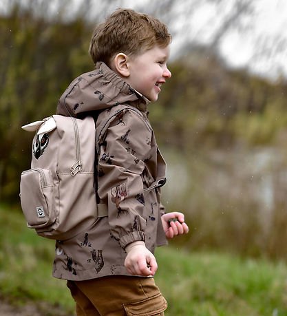 Mikk-Line Lightweight Jacket - Kelp w. Forest Animals