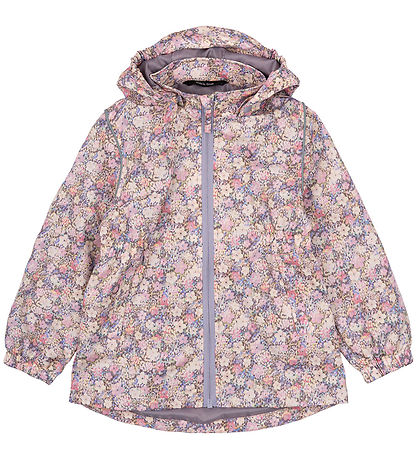 Mikk-Line Lightweight Jacket - Lavender Aura w. Flowers