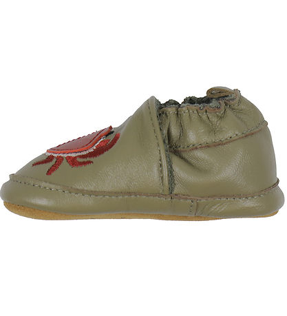 Mikk-Line Soft Sole Leather Shoes - Kelp
