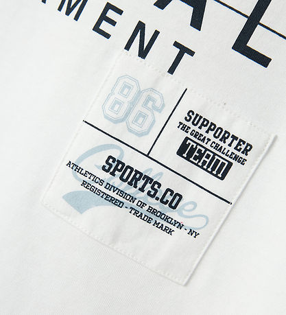 Name It T-shirt - NkmDennim - Bright White Name It T-shirt - NkmDennim - Bright White