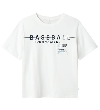 Name It T-shirt - NkmDennim - Bright White Name It T-shirt - NkmDennim - Bright White