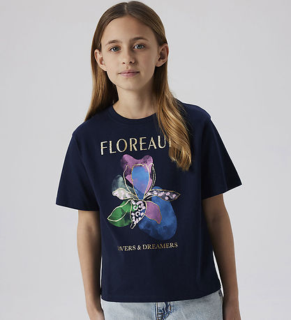 Name It T-shirt - NkfDukko - Navy Blazer w. Print