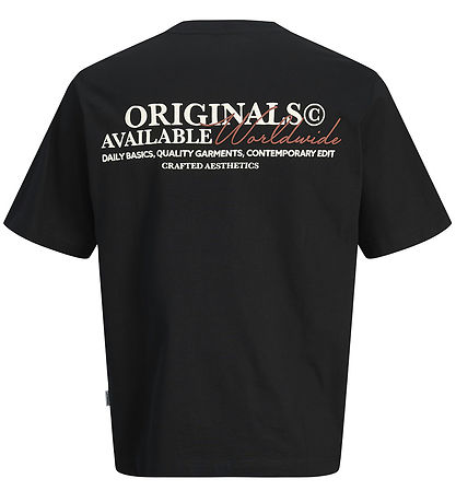 Jack & Jones T-shirt - JorIslington - Black w. Print