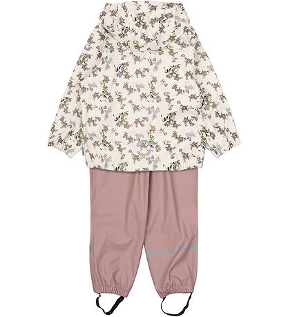 Mikk-Line Regnföt M. axlaböndum - PU - Endurunnið - Woodrose M. 