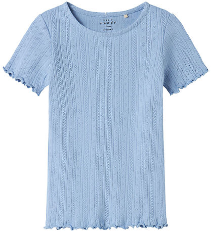 Name It T-shirt - NmfWilke - Serenity w. Pointelle