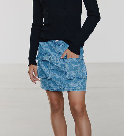 Sofie Schnoor Skirt - Larasy - Light Denim Blue