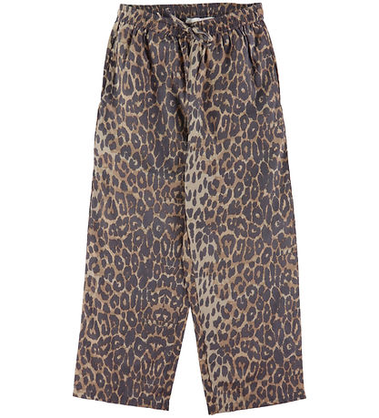 Sofie Schnoor Trousers - Abigalesy High Waist - Leopard
