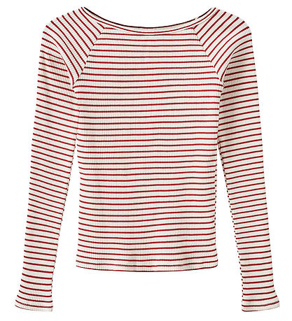 Sofie Schnoor Blouse - Rib - Somasy - Red Striped