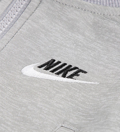 Nike Trainingsanzug - Cardigan/Hosen - Light Rauch Grey Heather